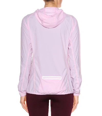 Shop Tory Sport Nylon Packanle Jacket In Pink