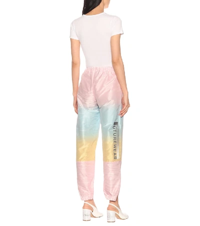 Shop Marine Serre Technical Trackpants In Multicoloured