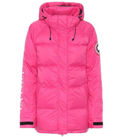 Shop Canada Goose Approach Down Jacket In Pink
