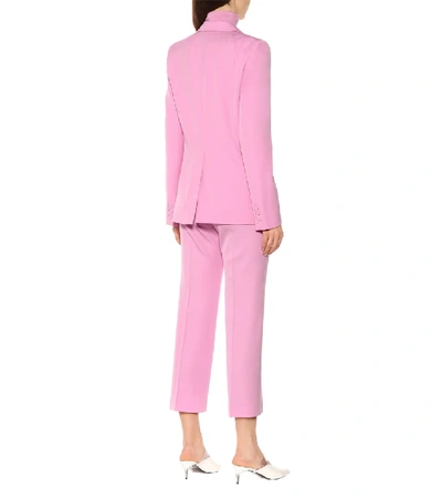 Shop Stella Mccartney Wool Blazer In Pink