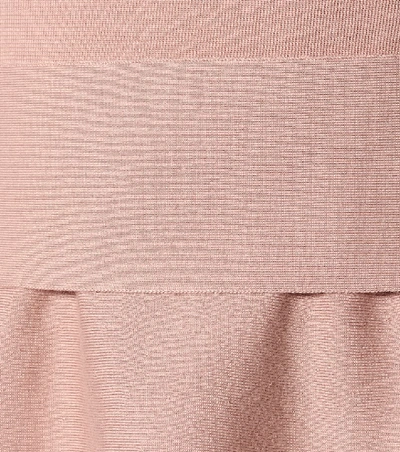 Shop Agnona Wool-blend Sweater In Pink