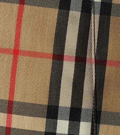 Shop Burberry Vintage Check Trench Coat In Beige