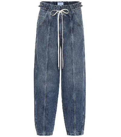 Shop Givenchy Denim Pants In Blue