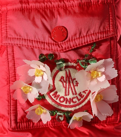Shop Moncler Genius 4 Moncler Simone Rocha Down Jacket In Red