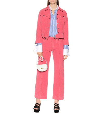 Shop M.i.h. Jeans Paradise Corduroy Pants In Pink