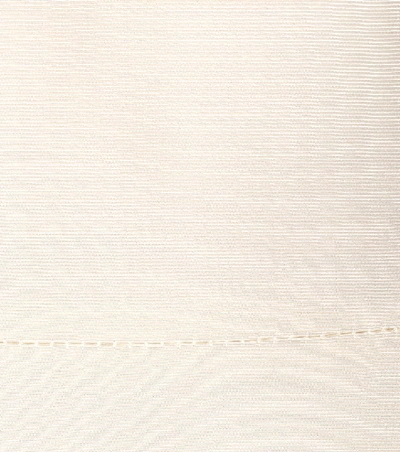 Shop Racil Debbie Moiré Minidress In White