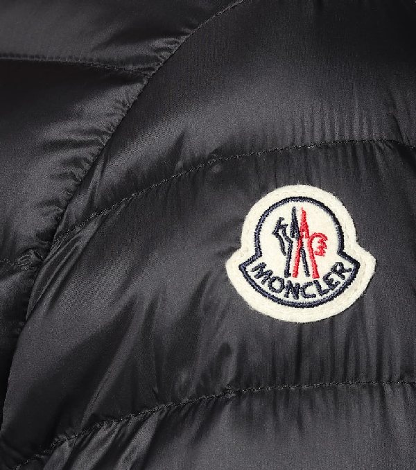Moncler Black Down Lans Jacket In 999 Black | ModeSens