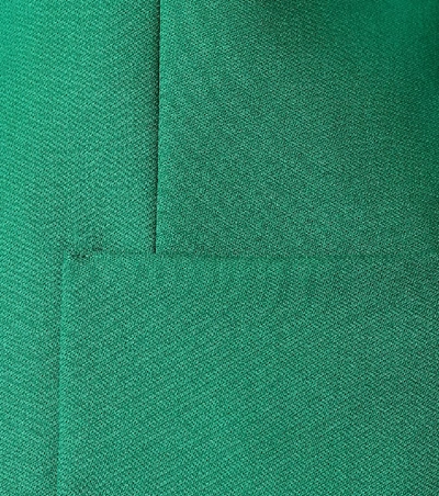 Shop Racil Wool Single-breasted Blazer In Green