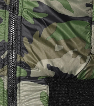 Shop Canada Goose Dore Camouflage Hoodie In Green