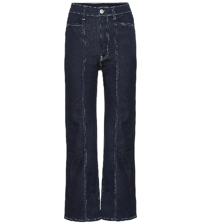 Shop 3x1 Albany High-rise Straight Jeans In Blue
