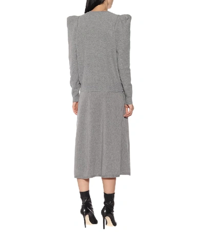 Shop Stella Mccartney Wool-blend Sweater In Grey