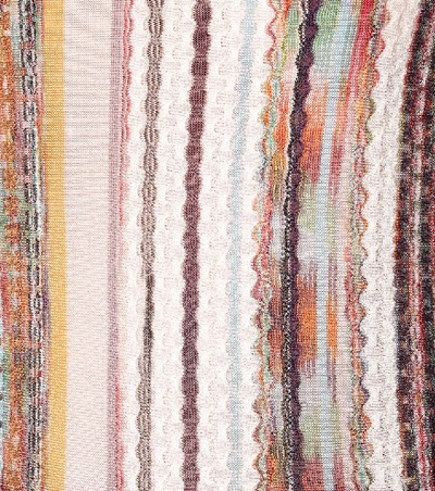 Shop Missoni Striped Knit Tank Top In Multicoloured