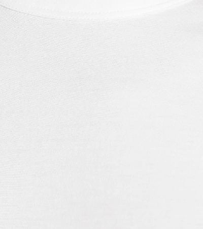 Shop Veronica Beard Lauren Cotton T-shirt In White