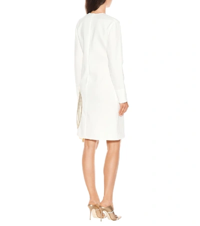 Shop Victoria Beckham Cady Minidress In White