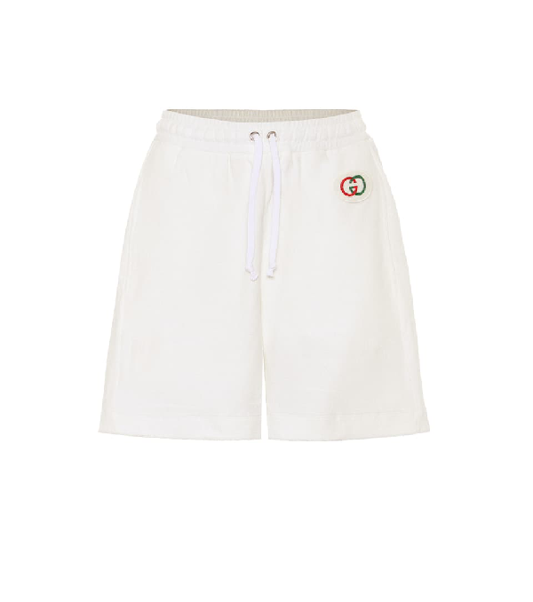 white gucci shorts