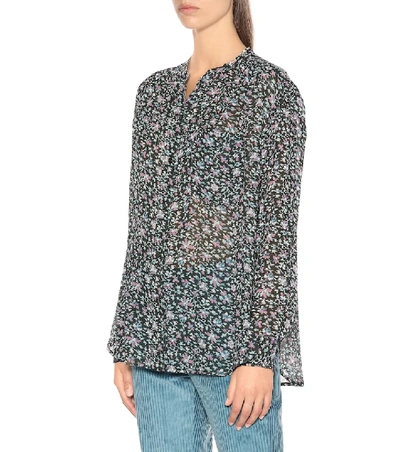Shop Isabel Marant Étoile Jaws Printed Shirt In Multicoloured