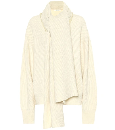 Shop The Row Scarletta Cashmere Cardigan In Beige