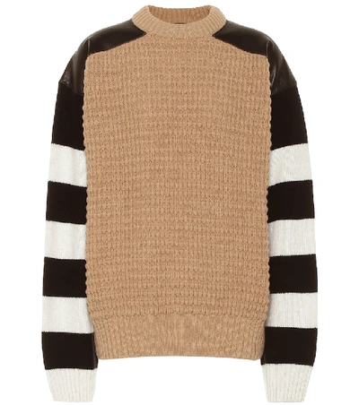Shop Haider Ackermann Wool And Cashmere Sweater In Beige