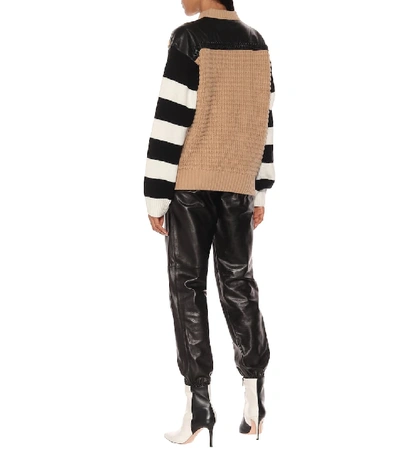 Shop Haider Ackermann Wool And Cashmere Sweater In Beige