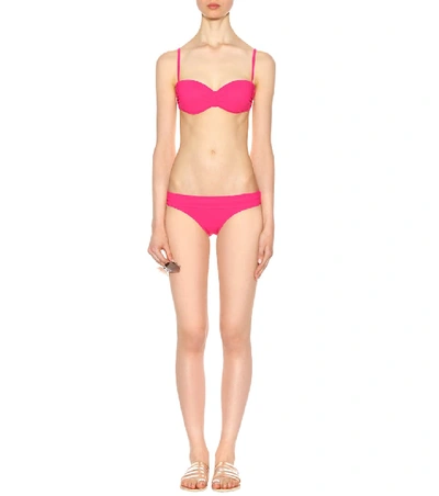 Shop Heidi Klein Antigua Balcony Bikini Top In Pink