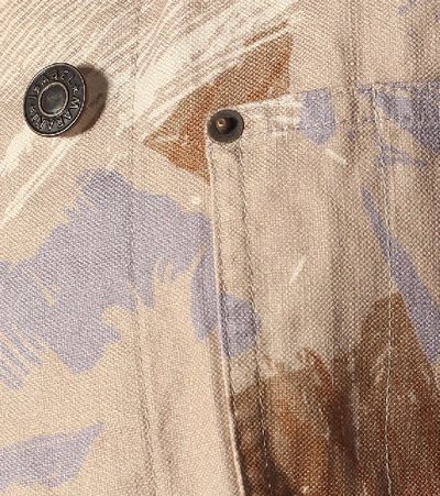 Isabel Marant Itora Cotton And Linen Jacket In Beige