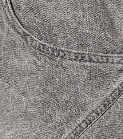 Isabel Marant Anastasia High-rise Straight Jeans In Grey