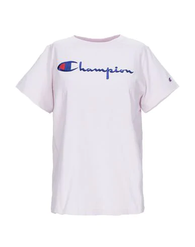 Champion T-shirt In Light Pink | ModeSens