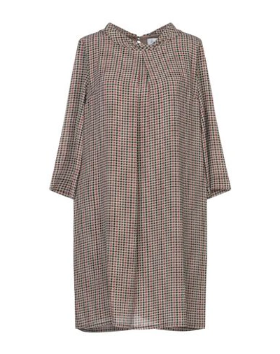 Shop Hopper Short Dress In Dove Grey