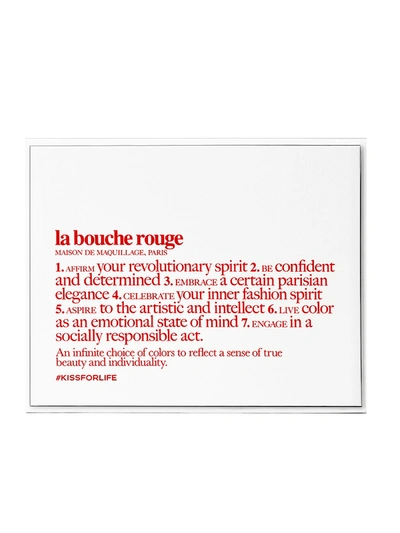 Shop La Bouche Rouge Refillable Beige Fine Leather Case Neutral