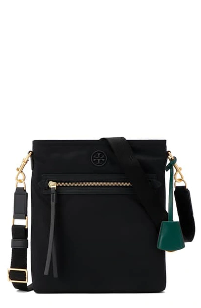 Shop Tory Burch Perry Nylon Swingpack In Black