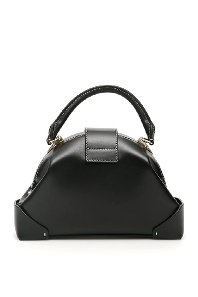 Shop Manu Atelier Munu Atelier Demi Bag In Black