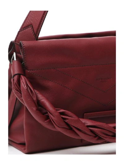 Shop Givenchy Id93 Shoulder Bag In Red