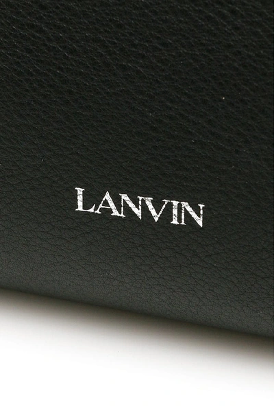 Shop Lanvin Magot Clutch In Black