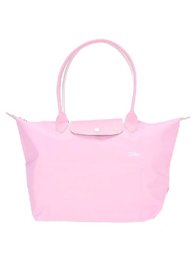 Shop Longchamp Le Pliage Club Large Tote Bag In Pink