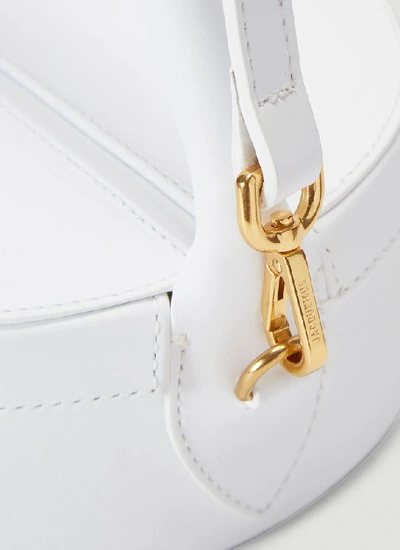 Shop Jacquemus La Boîte À Gateaux Shoulder Bag In White