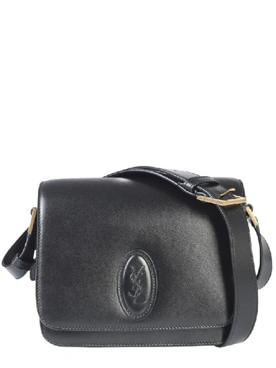 Shop Saint Laurent Le 61 Small Saddle Bag In Black