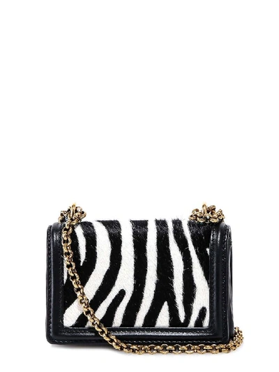 Shop Dolce & Gabbana Micro Devotion Shoulder Bag In Multi