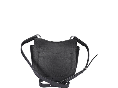 Shop 3.1 Phillip Lim / フィリップ リム 3.1 Phillip Lim Logo Buckle Shoulder Bag In Black