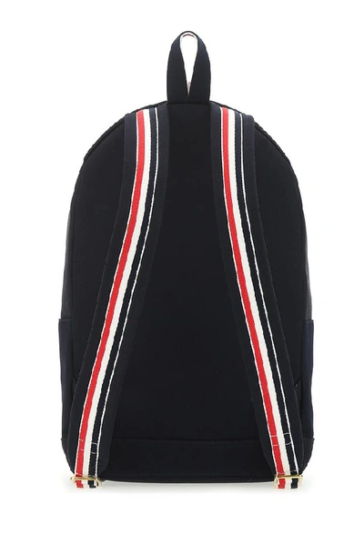 Shop Thom Browne Thom Brown Dolphin Striped Backpack In Multi