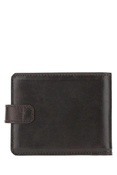 Shop Montblanc Enamelled Logo Wallet In Black