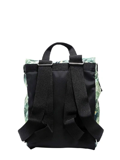 Shop Valentino Dragon Print Backpack In Multi