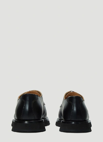 Shop Jil Sander Derby Lace In Black