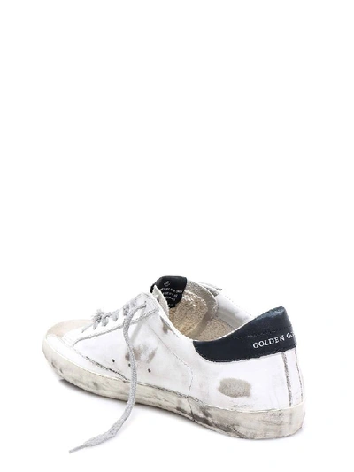 Shop Golden Goose Deluxe Brand Superstar Distressed Sneakers In Yellow