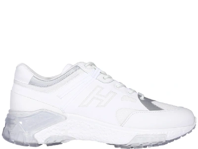 Shop Hogan Urban Trek Sneakers In White