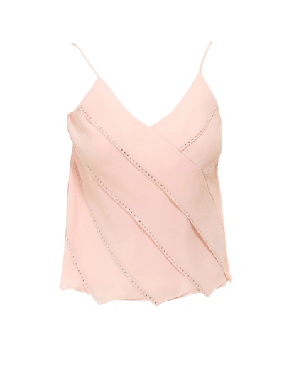 Shop Max Mara Embellished Camisole In Pink