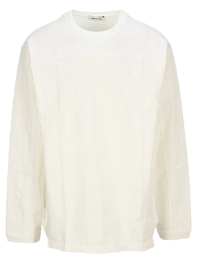 Shop Ambush Oversized Crewneck Sweater In White