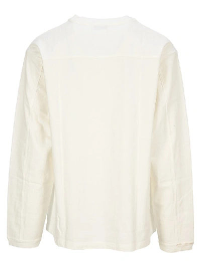 Shop Ambush Oversized Crewneck Sweater In White