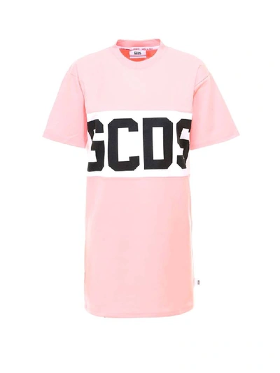 Shop Gcds Band Logo T In Pink