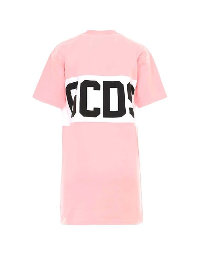 Shop Gcds Band Logo T In Pink