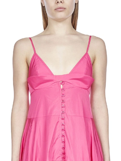 Shop Jacquemus La Robe Manosque Dress In Pink